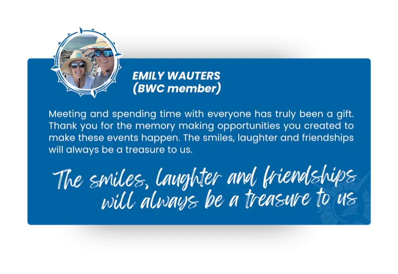 Member story from Emily Wauters