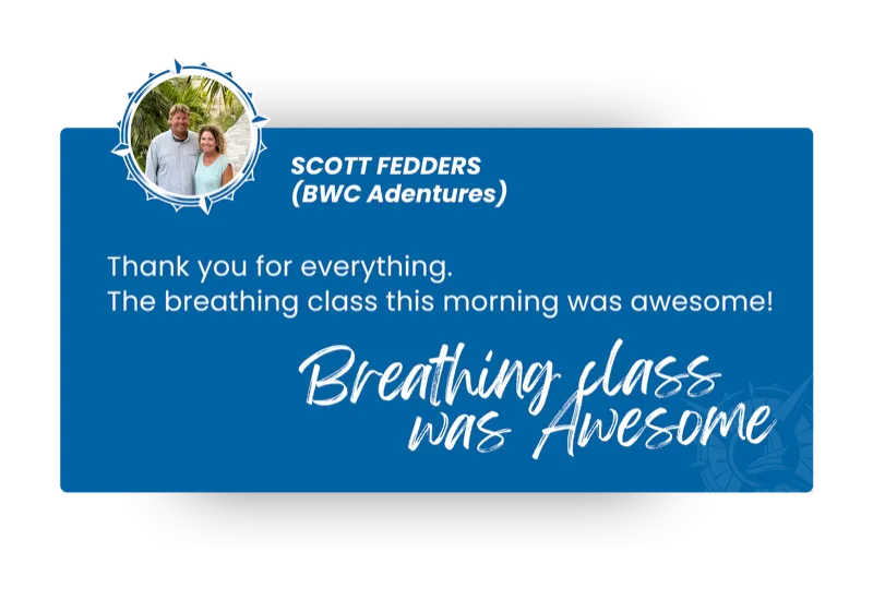 Member story from Scott Fedders