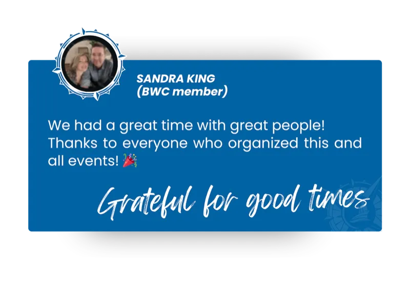 Member story from Sandra King